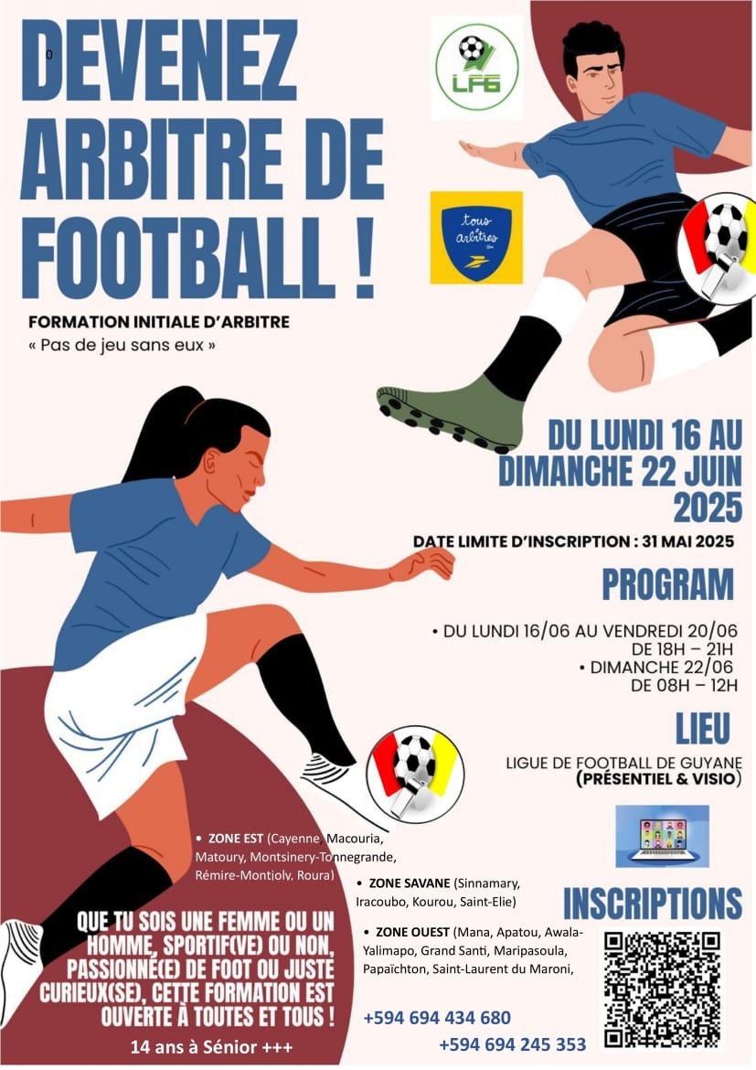 DEVENEZ ARBITRE DE FOOTBALL