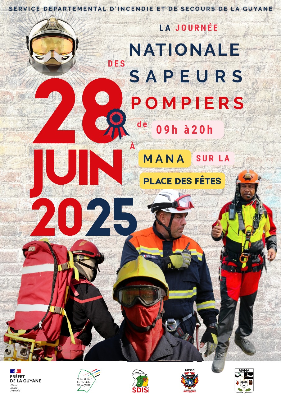 LA JOURNÉE NATIONALE DES SAPEURS-POMPIERS À MANA