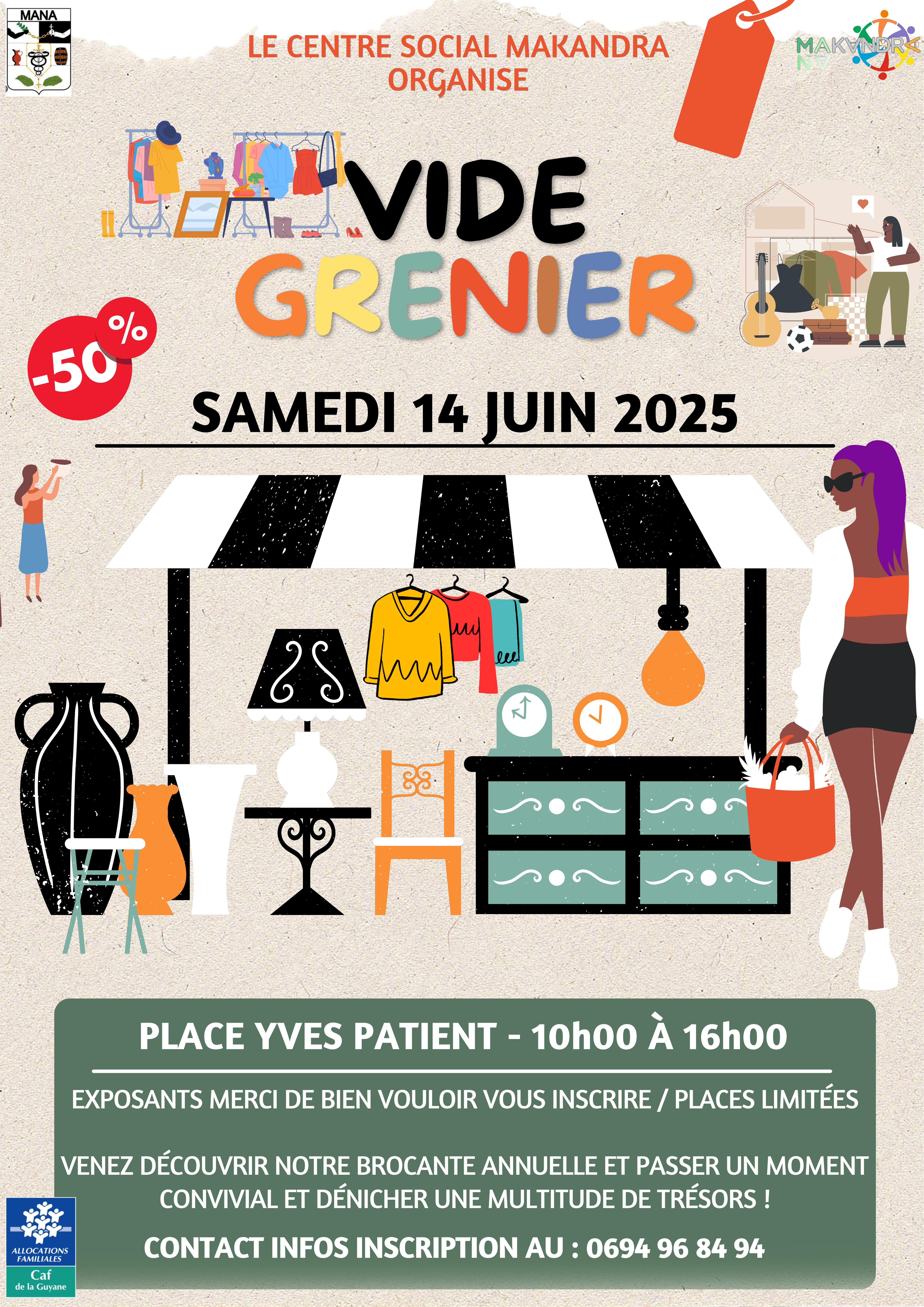 VIDE GRENIER À MANA