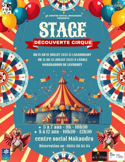 STAGE DÉCOUVERTE CIRQUE