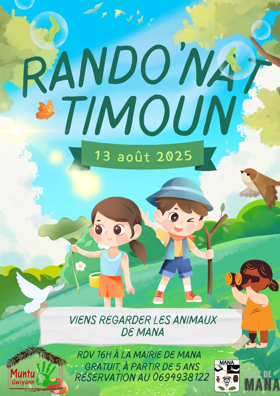 RANDO'NAT TIMOUN LE 13 AOÛT 2025