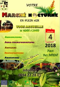 AFFICHE MARCHE DU 04 JANVIER