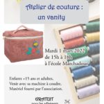 ATELIER DE COUTURE AVEC L'ASSOCIATION SPORT CULTURE JAVOUHEY