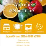 INVITATION AU MARCHÉ NOCTURNE DE MANA DU 24 MARS 2022
