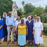 VISITE DE LA SOEUR SUPÉRIEURE GÉNÉRALE DE SAINT-JOSEPH DE CLUNY À L'ACAROUANY