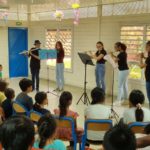 RETOUR EN IMAGES SUR LE CONCERT DE L'ENSEMBLE DE FLÛTES TRAVERSIÈRES DU CONSERVATOIRE DE GUYANE À JAVOUHEY.