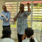 RETOUR EN IMAGES SUR LE CONCERT DE L'ENSEMBLE DE FLÛTES TRAVERSIÈRES DU CONSERVATOIRE DE GUYANE À JAVOUHEY.