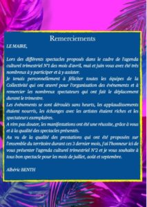 Agenda trimestriel mairie de mana 33