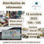 JOURNÉE DE DISTRIBUTION GRATUITE DE VÊTEMENTS POUR LES PLUS DÉMUNIES À MANA