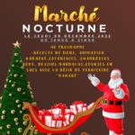 INVITATION AU MARCHÉ NOCTURNE DE MANA DU JEUDI 08 DÉCEMBRE 2022