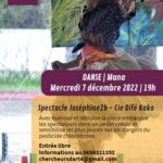 SPECTACLE « JOSÉPHINE 2B » AU CARMA