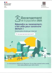 Affiche recensement 2024