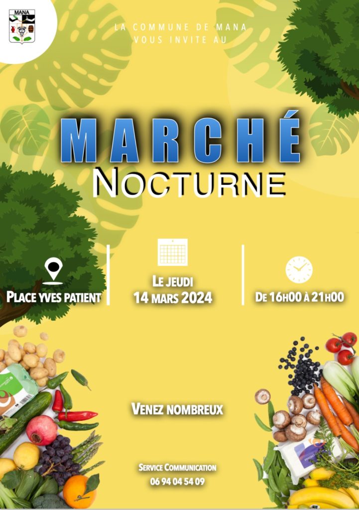 Marché nocturne du 14 Mars