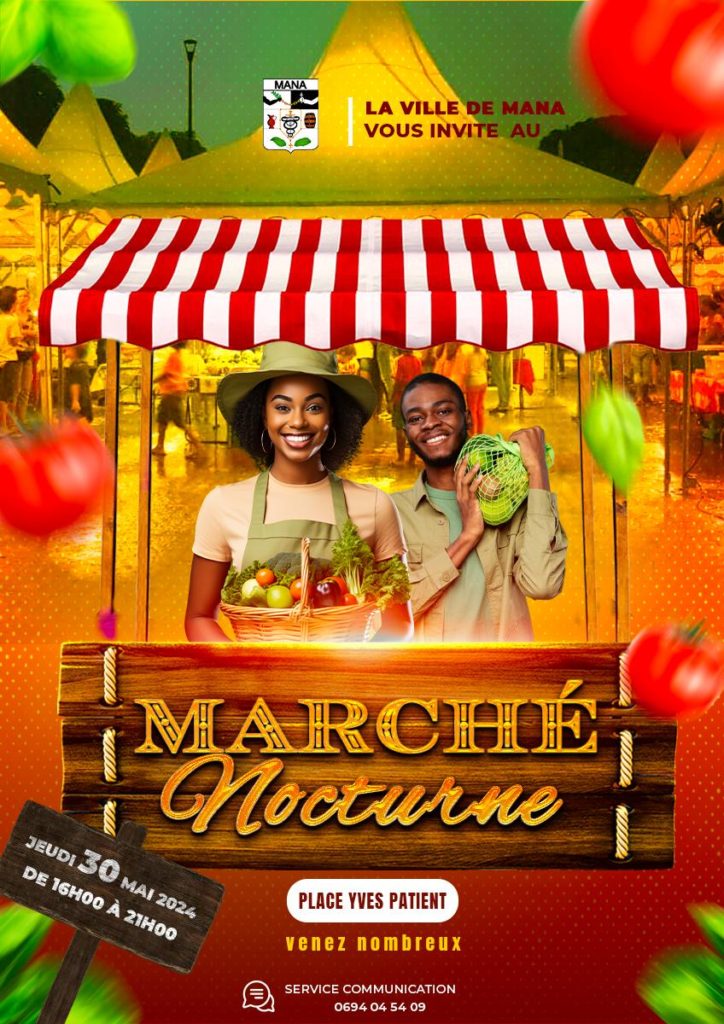 MARCHÉ NOCTURNE DU JEUDI 30 MAI 2024