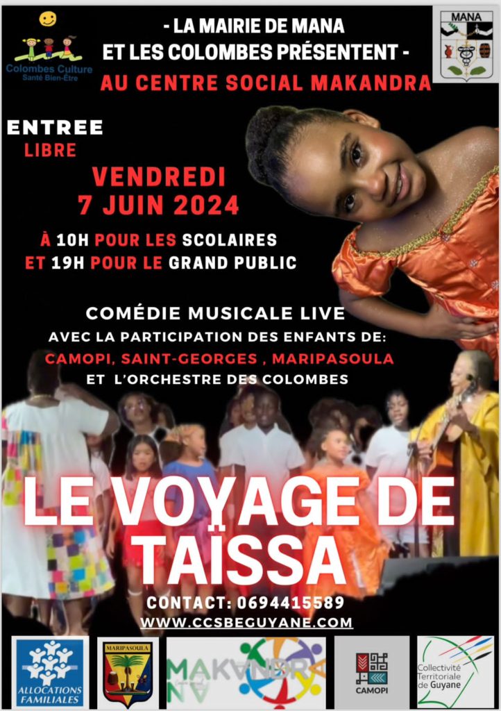LE VOYAGE DE TAΪSSA LE VENDREDI 7 JUIN 2024
