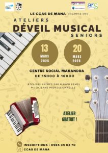 ATELIERS D’ÉVEIL MUSICAL SENIORS