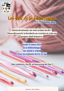 LES RENDEZ-VOUS DE LA BIBLIOTHÈQUE 1T 2025