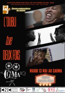 PROJECTION D'UN FILM DOCUMENTAIRE AU CARMA À MANA