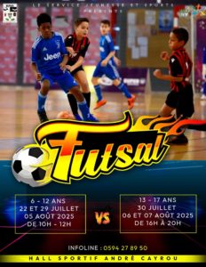 ANIMATION VACANCES FUTSAL