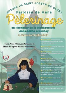 PÈLERINAGE EN L'HONNEUR DE LA BIENHEUREUSE ANNE-MARIE JAVOUHEY