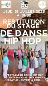 STAGE DE DANSE HIP-HOP